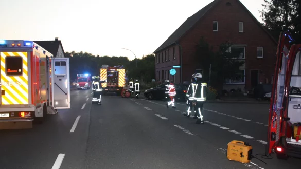 Starke Rauchentwicklung bei einem Zimmerbrand in Wilberg - &copy; Feuerwehr Horn-Bad Meinberg