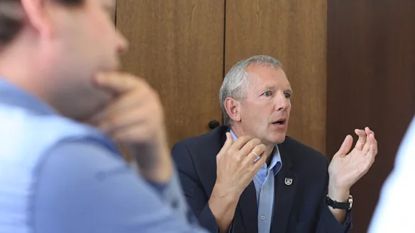 B&uuml;rgermeister Stefan Rother tritt 2020 nicht zur Kommunalewahl in Horn-Bad Meinberg an. Er zieht sich aus gesundheitlichen Gr&uuml;nden zur&uuml;ck. - &copy; Vera Gerstendorf-Welle