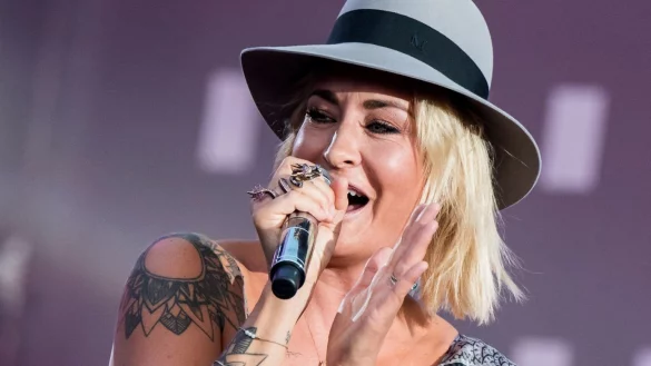 S&auml;ngerin Sarah Connor - &copy; Foto: Daniel Bockwoldt/dpa