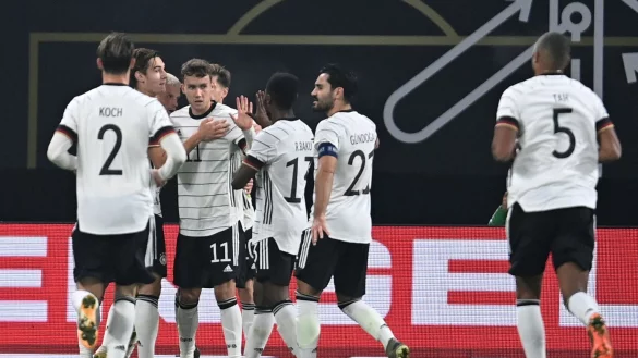 Testspiel-Sieg - &copy; Foto: Robert Michael/dpa-Zentralbild/dpa