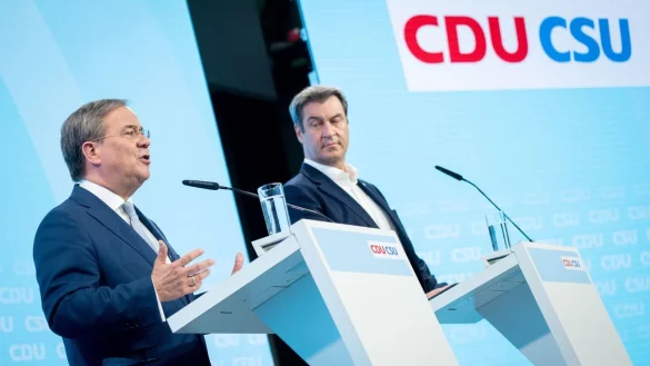 Wahlprogramm beschlossen - &copy; Foto: Kay Nietfeld/dpa