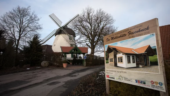 Die M&uuml;hlenh&uuml;tte in Fissenknick wird schon seit Monaten hei&szlig; diskutiert. - &copy; Torben Gocke