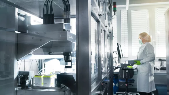 Biontech - Labor - &copy; Foto: Stefan Albrecht/Biontech/dpa