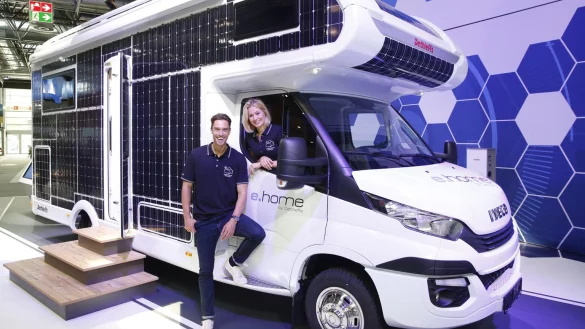 &laquo;e.home&raquo; von Dethleffs - &copy; Foto: Tillmann/Messe D&uuml;sseldorf/dpa-tmn