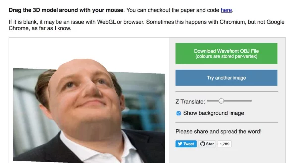 Portr&auml;t in 3D - &copy; Foto: dpa