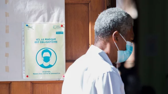 Auf der franz&ouml;sischen Karibikinsel Martinique ist die Zahl der Infizierten besonders hoch. - &copy; AFP