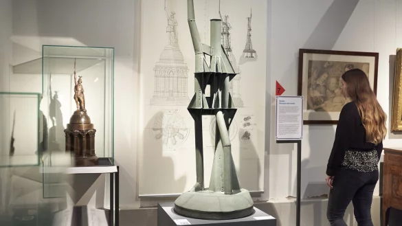 Wie entstand das Hermannsdenkmal? Wer es nicht weiß, kann es am Museumstag erfahren. - © Landesmuseum