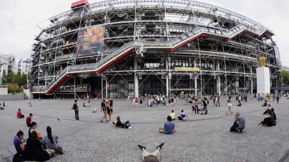 Centre Pompidou - &copy; Foto: Horacio Villalobos/EPA/dpa