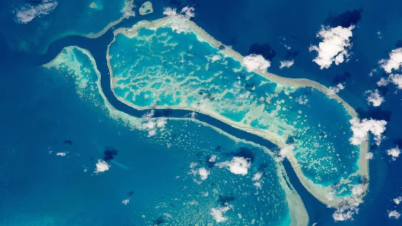 Great Barrier Reef - &copy; Foto: Nasa/NASA/dpa