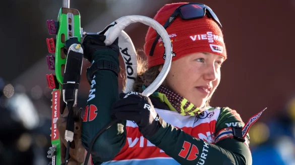 Laura Dahlmeier - &copy; Foto: Sven Hoppe/dpa