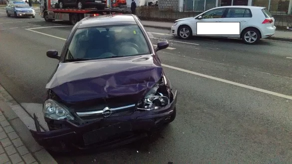 Der Unfall forderte zwei Verletzte. - &copy; Wolfgang Becker