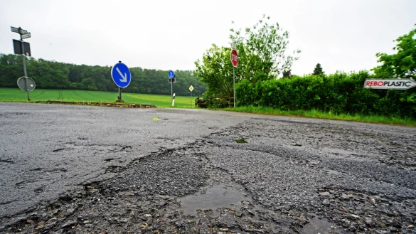 Die Gemeinde Kalletal will die Industriestra&szlig;e in Erder erneuern. - &copy; Nicole Ellerbrake