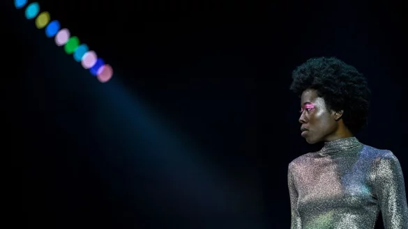 Berliner Modewoche - &copy; Foto: Britta Pedersen/dpa-Zentralbild/dpa