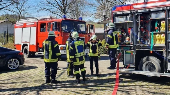 Der Einsatz dauerte nur kurz. - &copy; Freiwillige Feuerwehr Schieder-Schwalenberg