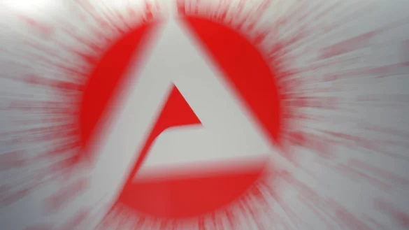 Logo der Arbeitsagentur - &copy; Foto: Peter Steffen/dpa-tmn