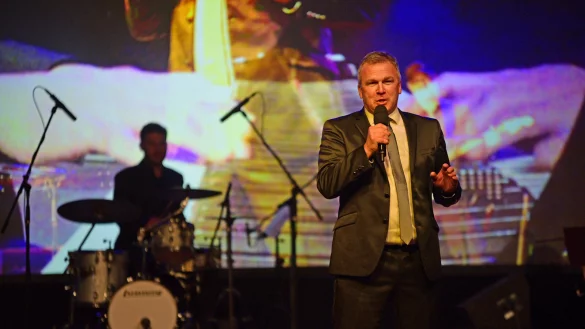 Ingo Dickewied begeistert das Publikum bei seinem Abschiedskonzert. - &copy; Nicole Ellerbrake