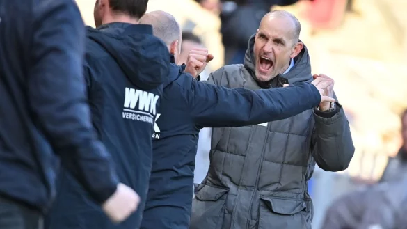 FCA-Cheftrainer Herrlich - &copy; Foto: Torsten Silz/dpa