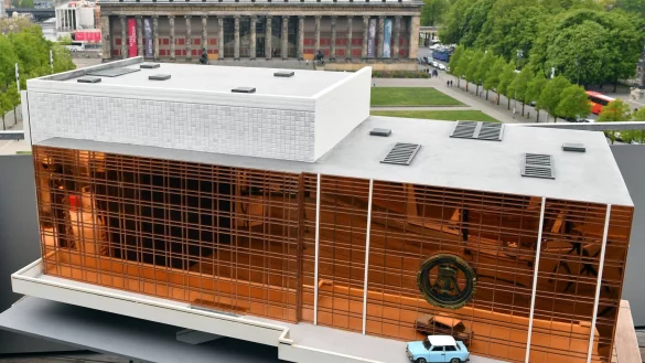 Palast der Republik als Miniatur - &copy; Foto: Jens Kalaene/dpa-Zentralbild/ZB