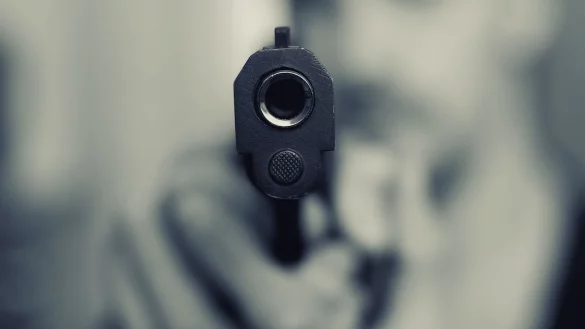 Der Mann nutzte eine Schusswaffe, um seine Forderung durchzusetzen. - © Symbolfoto: Pixabay