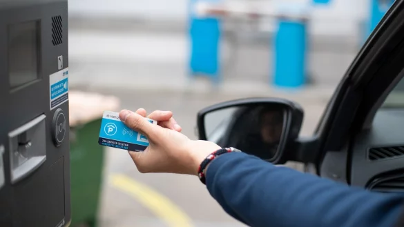 Parkkartensystem - &copy; Foto: Tom Weller/dpa