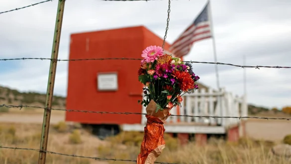 Todesschuss bei Dreh - &copy; Foto: Andres Leighton/AP/dpa