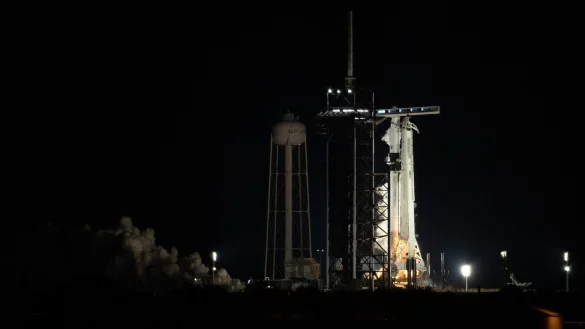 Crew Dragon - &copy; Foto: Joel Kowsky/NASA via AP/dpa