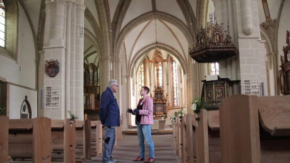 Auskunft vor Ort: In St. Nicolai engagiert sich die Kirchengilde. - © Till Brand