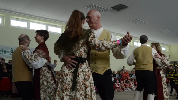 Klompendans: Hier wird der Holzschuhtanz getanzt. - &copy; Archivfoto: Raphael Bartling