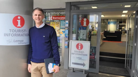 Nach wenigen Monaten ist Schluss: Christoph Vieregge verlässt Lemgo Marketing. - © Katrin Kantelberg