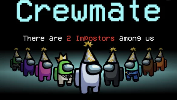 Beim Multiplayer-Spiel &bdquo;Among Us&ldquo; gilt es, einen Hochstapler und M&ouml;rder unter der Besatzung eines Raumschiffs ausfindig zu machen. Die Spielgruppe des Autors hat sich zur Feier eines Geburtstages Partyh&uuml;te aufgesetzt. - &copy; Till Sadlowski