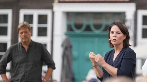 Habeck und Baerbock - &copy; Foto: Kay Nietfeld/dpa