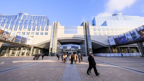 Das Parlamentsgeb&auml;ude in Br&uuml;ssel. - &copy; Europ&auml;ische Kommission