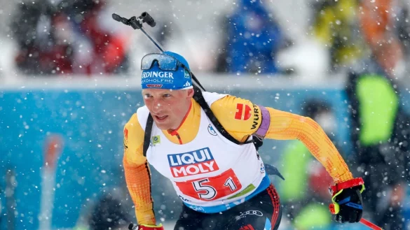 Biathlon-WM - &copy; Foto: Darko Bandic/AP/dpa