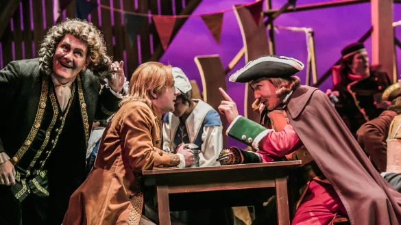 Die Komische Oper "Zar und Zimmermann" feiert am Freitag, 27. Mai, Premiere. - &copy; Landestheater/Quast