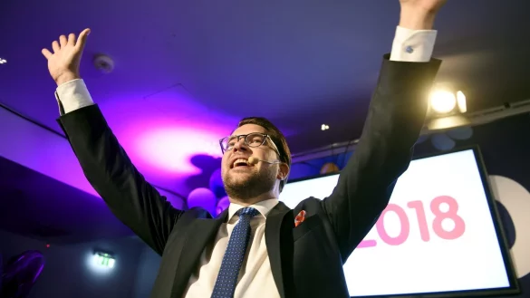 Jimmie Akesson - &copy; Foto: Antti Aimo-Koivisto/Lehtikuva/dpa