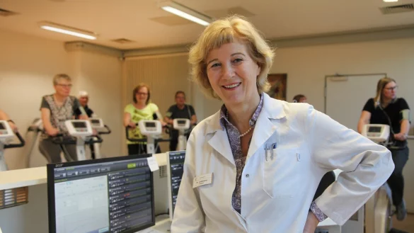 Dr. Birgit Leibbrand ist Chef&auml;rztin der Bad Salzufler Salzetalklinik. - &copy; Vera Gerstendorf-Welle