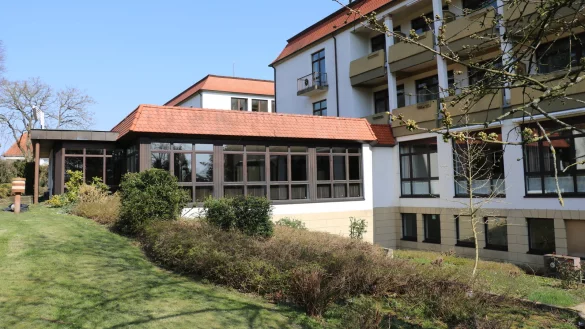 Das Gel&auml;nde, auf dem das Sophienhaus steht, befindet sich in bester Lage nahe des Kurparks. Bisher gelten hier gr&ouml;&szlig;tenteils die strengen Auflagen des Kursondergebiets. Die Stadt will nun einen neuen Bebauungsplan auflegen. - &copy; Sven Kienscherf