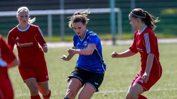 Annabel J&auml;ger ist im ZDF-Sportstudio zu Gast. - &copy; Andreas Zobe