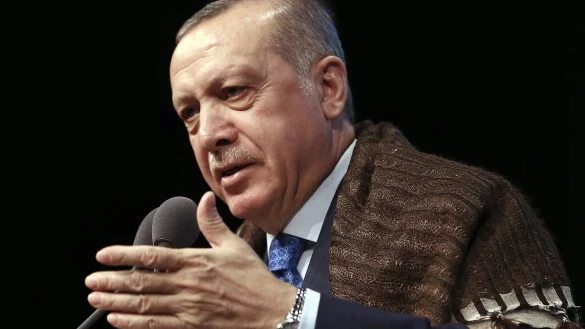 Pr&auml;sident Erdogan - &copy; Foto: Kayhan Ozer / Pool Presidential Press Service/AP