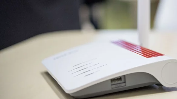 Fritzbox - &copy; Foto: Zacharie Scheurer/dpa-tmn