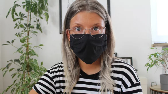 Lara K. steckte sie sich am 7. März 2020 an. Die 27-Jährige befindet sich bis heute in einem Genesungsprozess. - © Privat