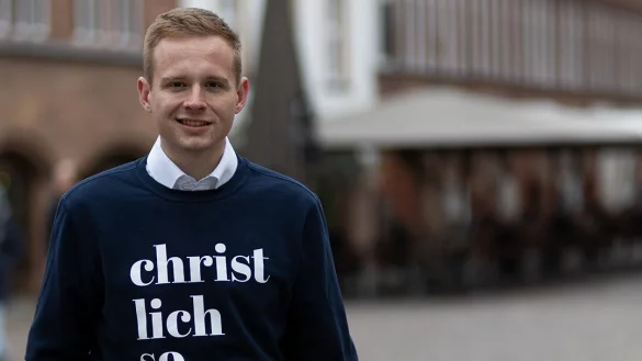 Der Lemgoer Janik Wiemann ist neuer Vorsitzender der Jungen CDA, der Nachwuchsorganisation der Christlich-Demokratischen Arbeitnehmerschaft Deutschlands, der Sozialfl&uuml;gel der CDU. - &copy; Till Brand
