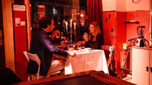 Schaulaufen: Beim Rendezvous wird Essen demonstriert. - &copy; dpa