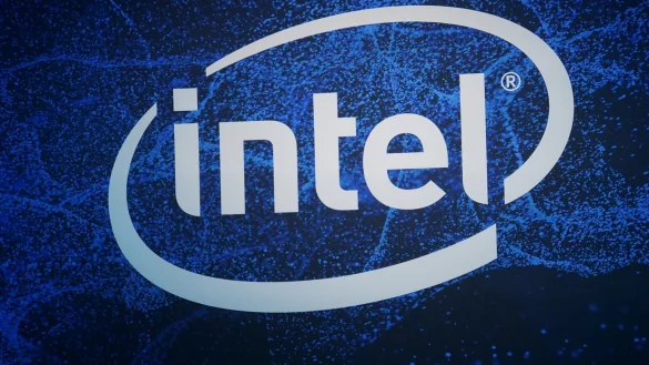 Intel-Logo - &copy; Foto: Christoph Dernbach