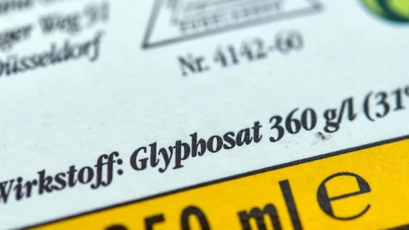 Glyphosat - &copy; Foto: Patrick Pleul/dpa-Zentralbild/dpa-tmn