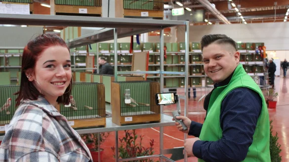 Nela Schupke und Benjamin Erler geh&ouml;ren zu den Nachwuchs-Z&uuml;chtern und wollen ihr Fachwissen auf Youtube teilen. - &copy; Sandra Castrup