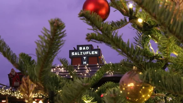 Wohin zum Weihnachtstraum 2020? Er findet entweder auf dem Salzhof oder im Kurpark statt.&nbsp; - &copy; Vera Gerstendorf-Welle
