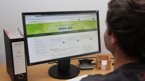 &Uuml;ber das Portal "Mein Elster" l&auml;sst sich die Steuererkl&auml;rung online und papierlos machen. - &copy; Jana Beckmann