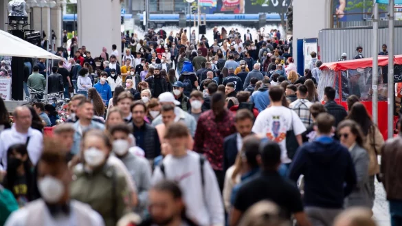 Fu&szlig;g&auml;ngerzone - &copy; Foto: Sven Hoppe/dpa