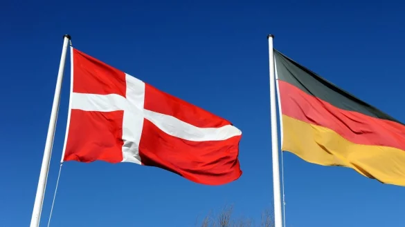 D&auml;nemark und Deutschland - &copy; Foto: Carsten Rehder/dpa